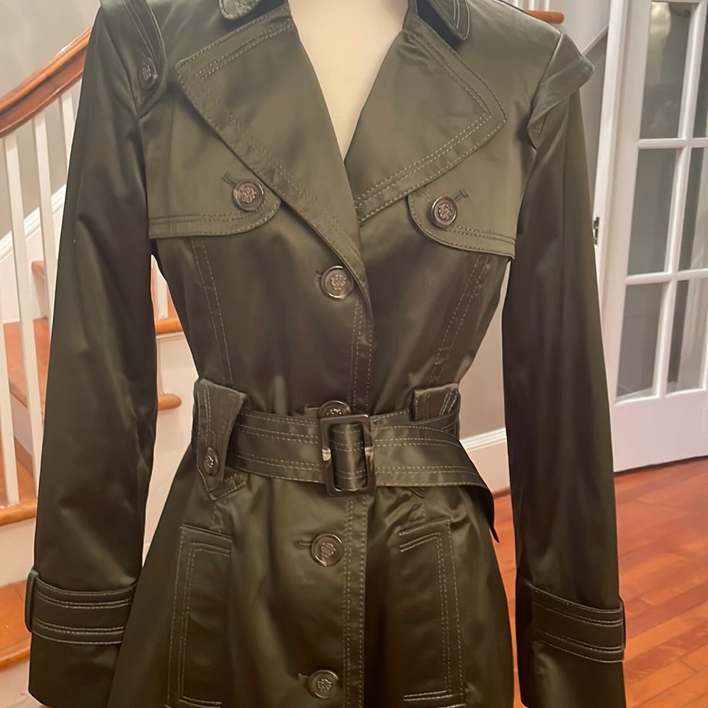 Trench Coat Midi Length